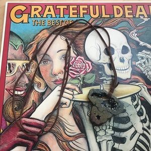 •vintage• | geode pendant necklace